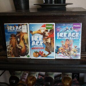 Ice Age DVD New Sealed Set of 3 Disney